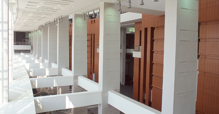 Photo: interior of Walter E Washington Convention Center